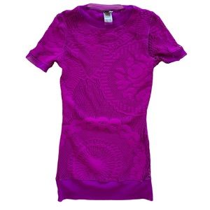 Jean Paul gaultier net purple vintage top size XS